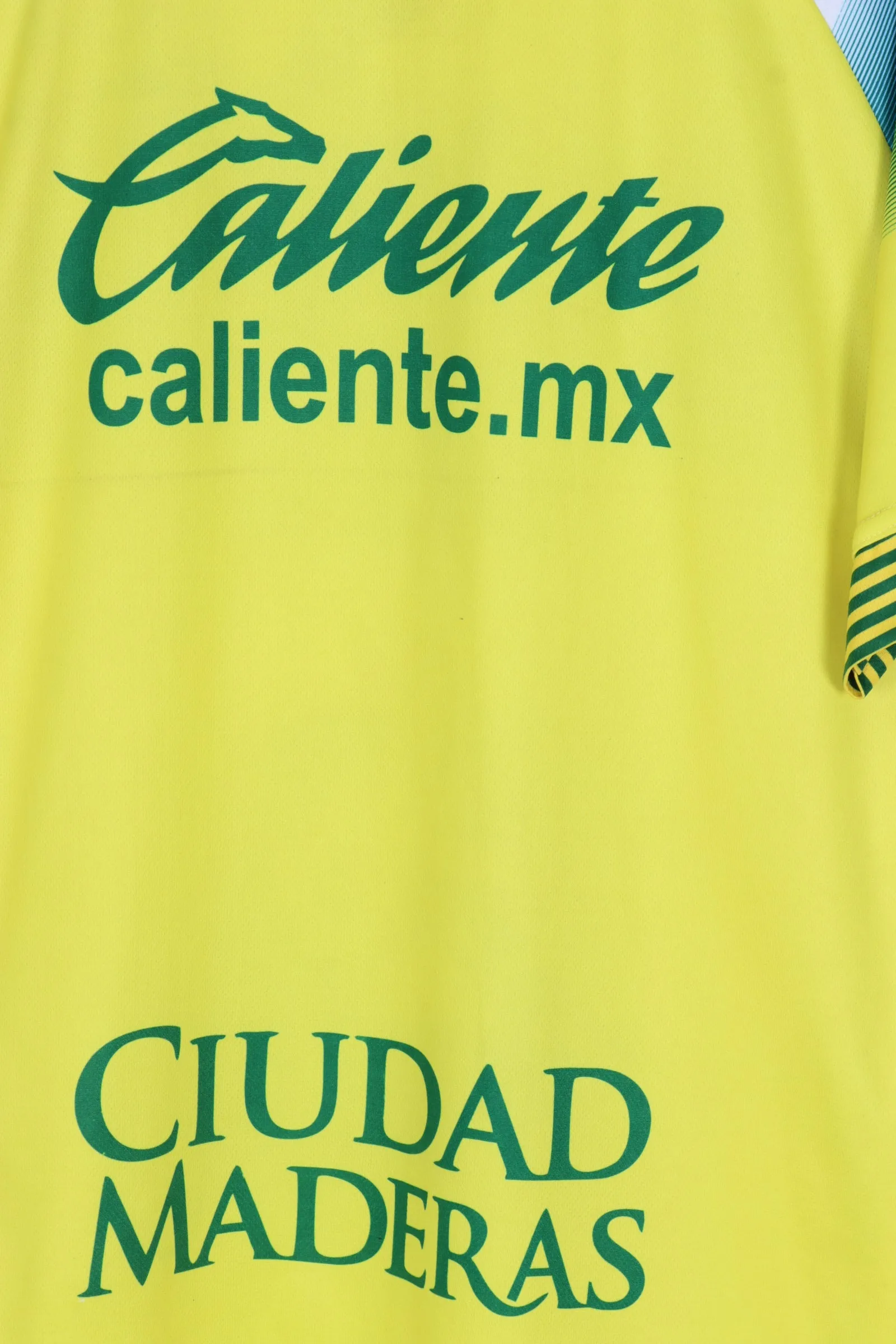 LEON FC Telcel Green & Yellow Soccer Jersey (XL)