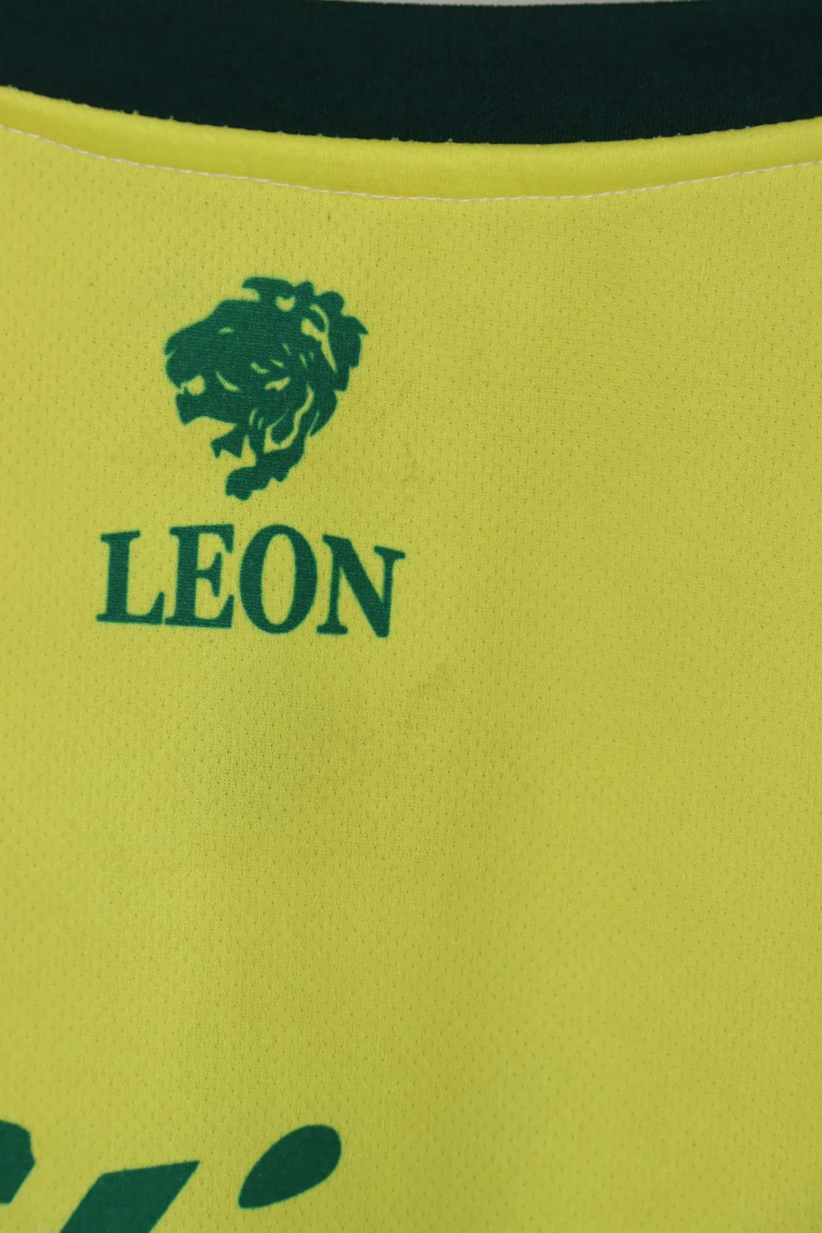 LEON FC Telcel Green & Yellow Soccer Jersey (XL)