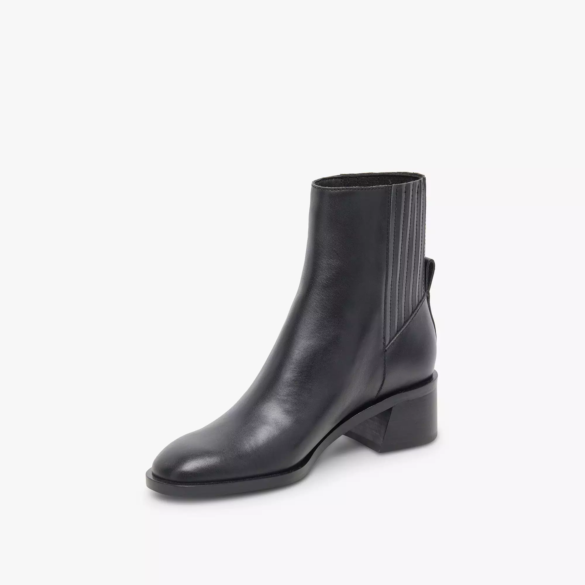 LINNY H2O BOOTS BLACK LEATHER