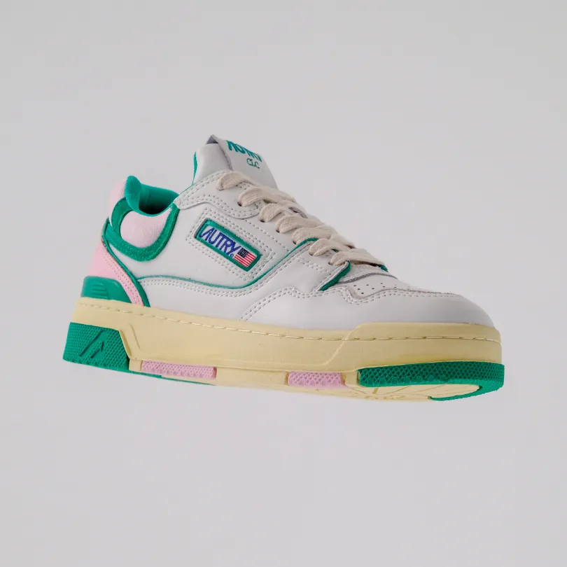 LOW SNEAKER CLC  | White/Green/Pink