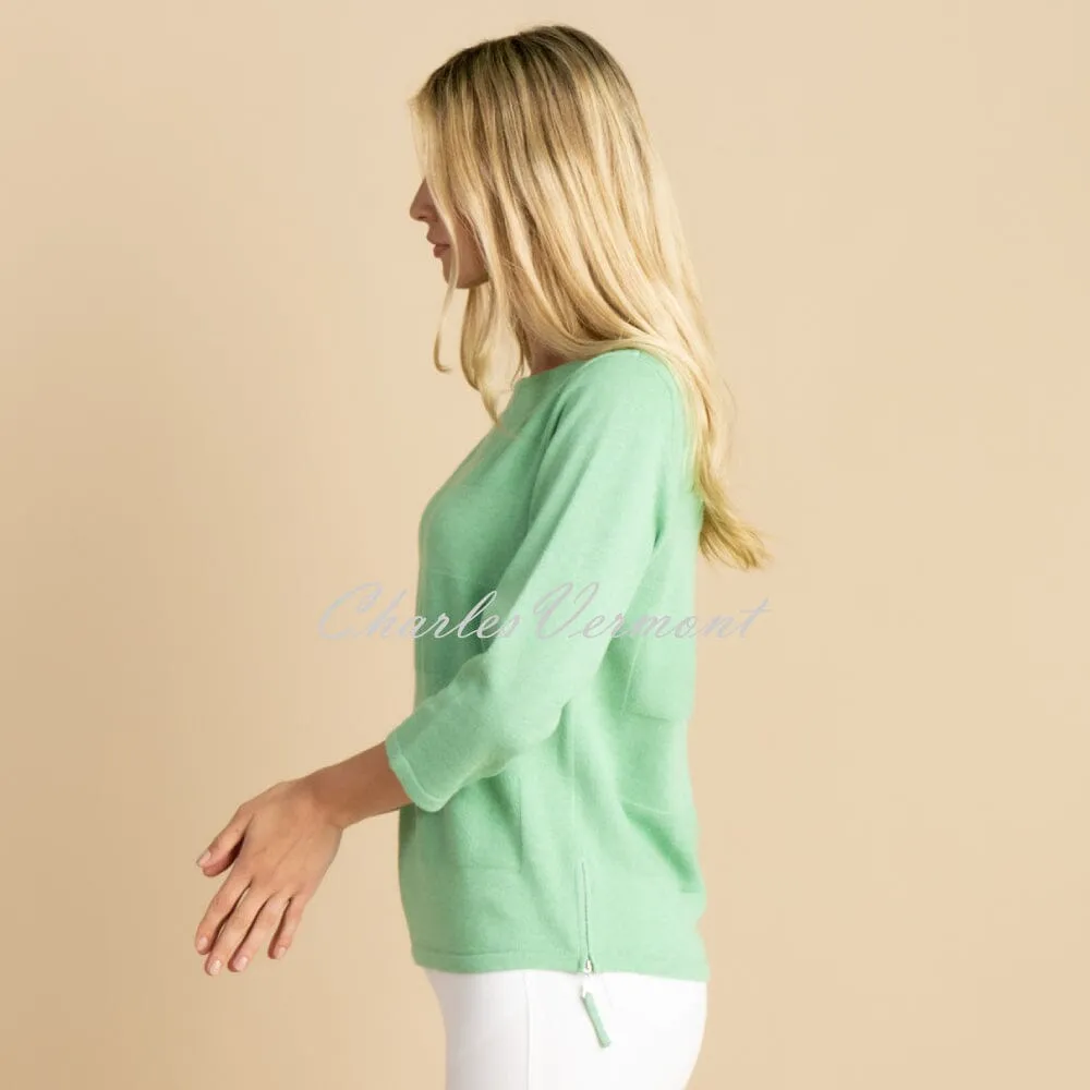 Marble Sweater - Style 6924-199 (Light Green)