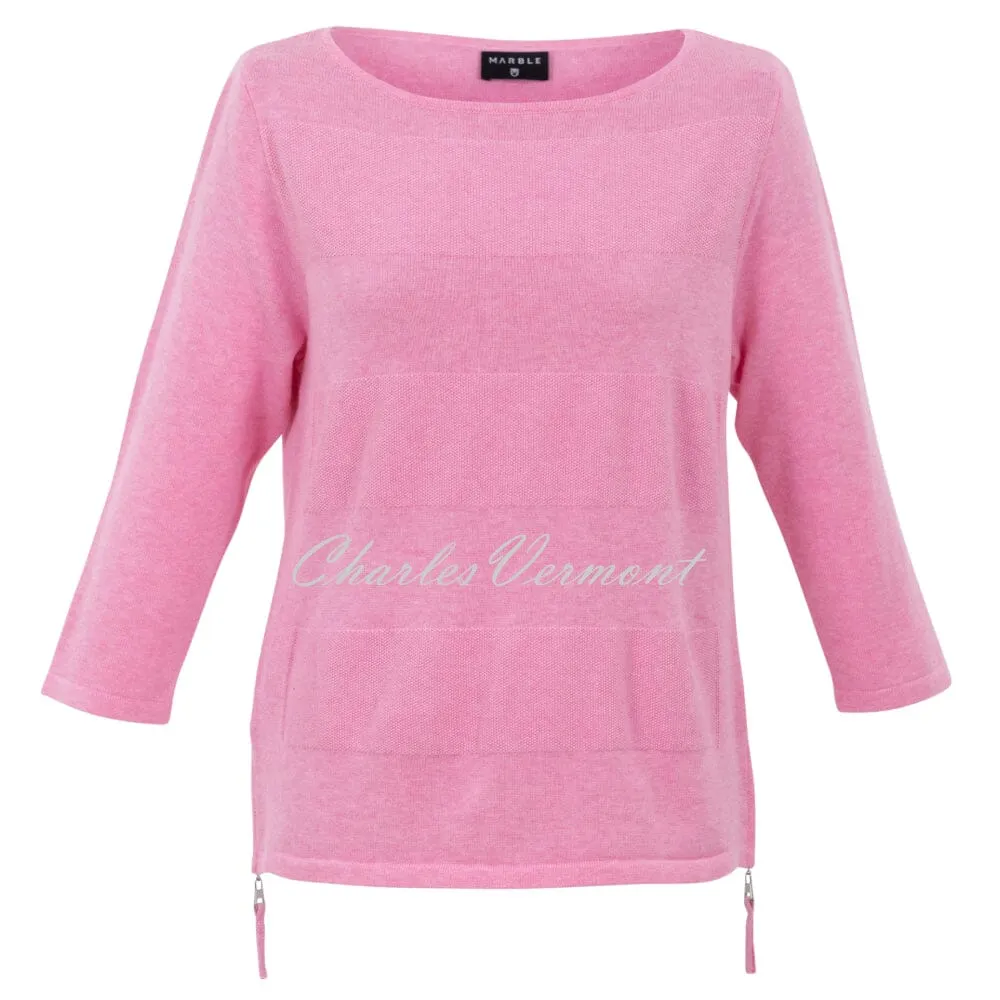 Marble Sweater - Style 6924-204 (Light Pink)