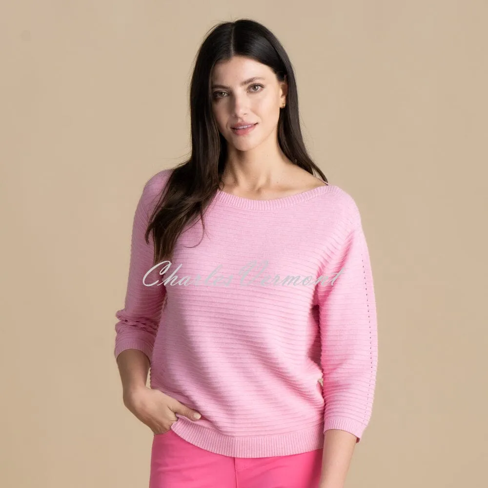 Marble Sweater - Style 7009-204 (Light Pink)