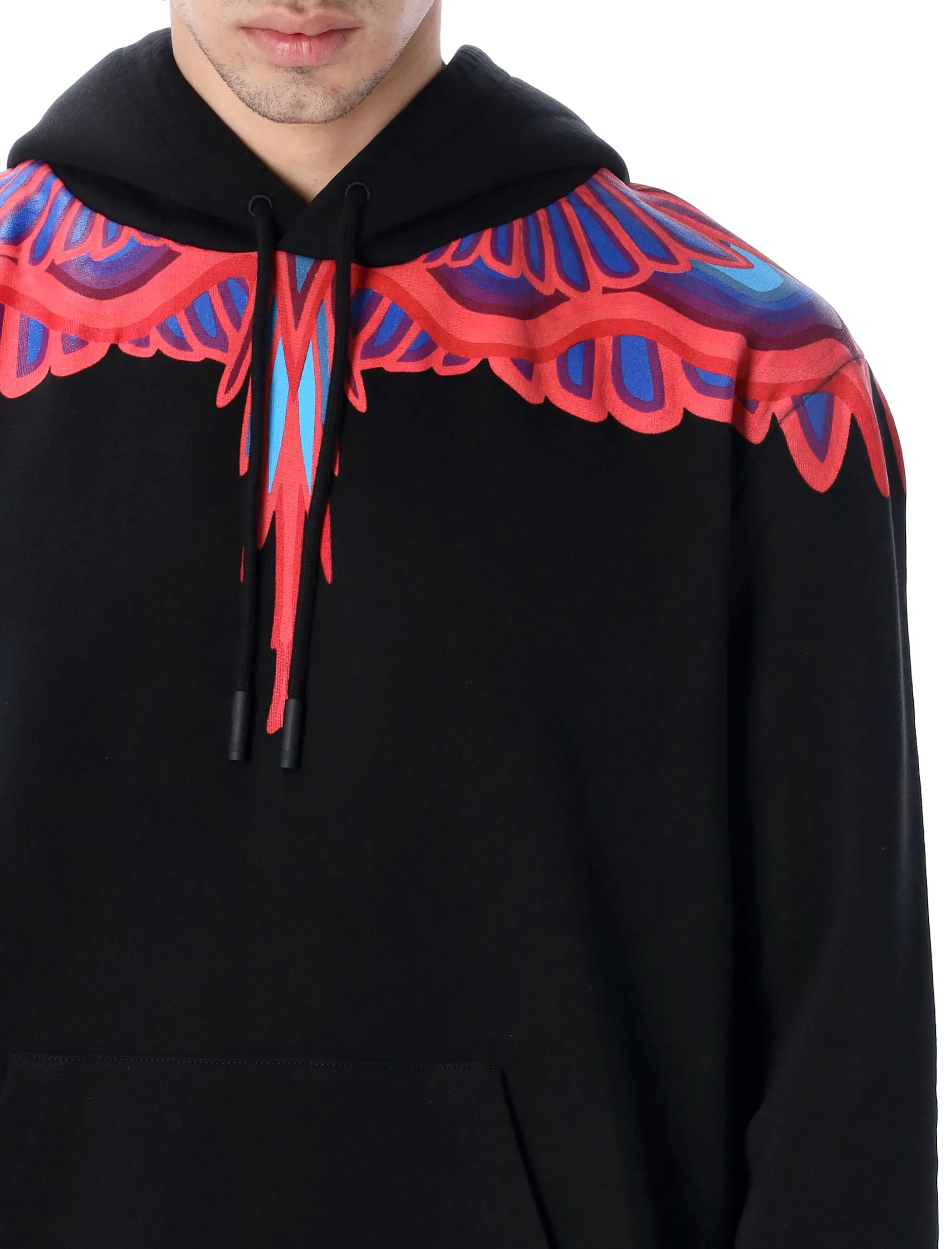 Marcelo Burlon County Of Milan Drawstring Hoodie