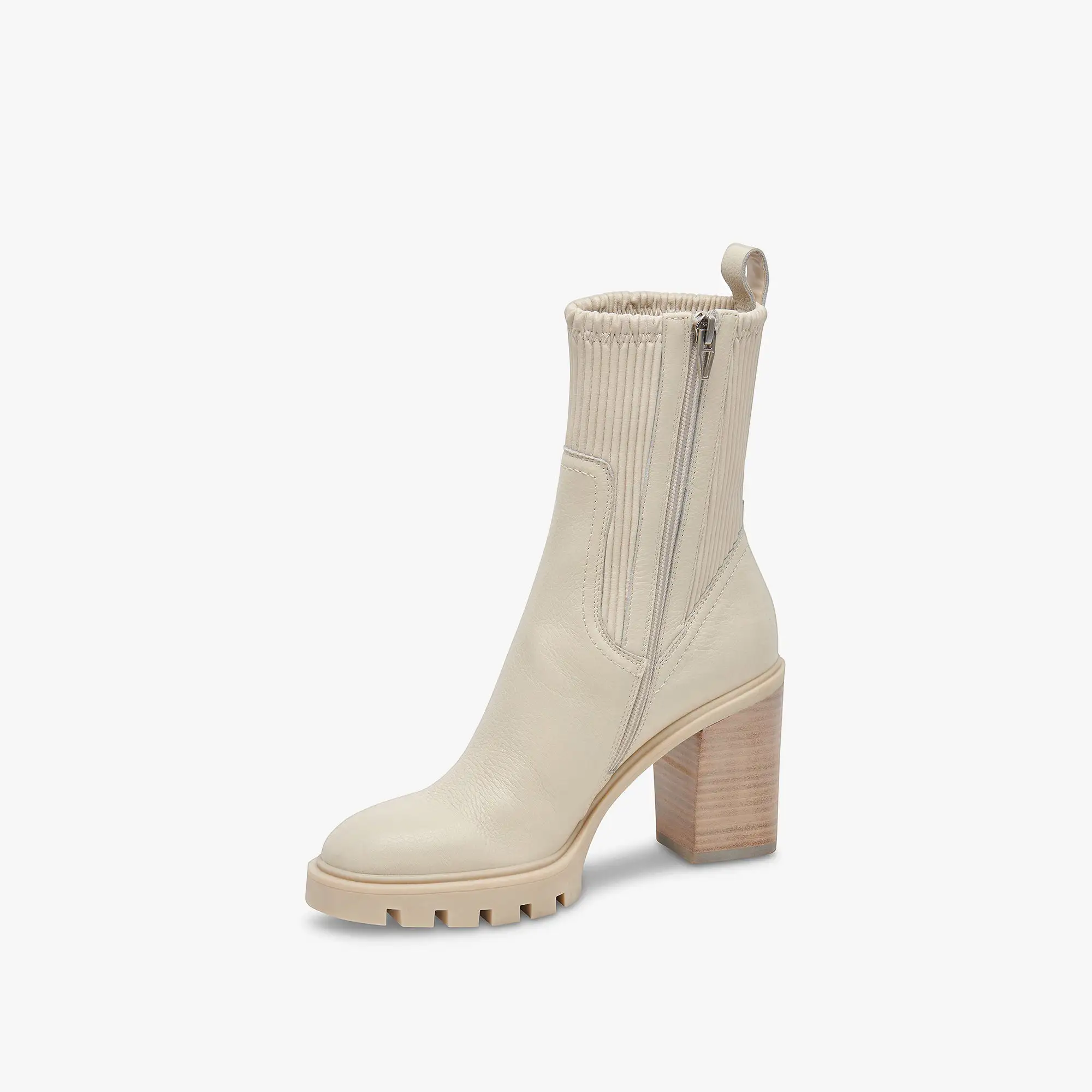 MARNI H2O BOOTS IVORY LEATHER