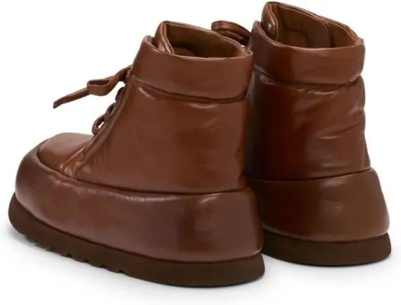 Marsèll Bombo leather boots Brown