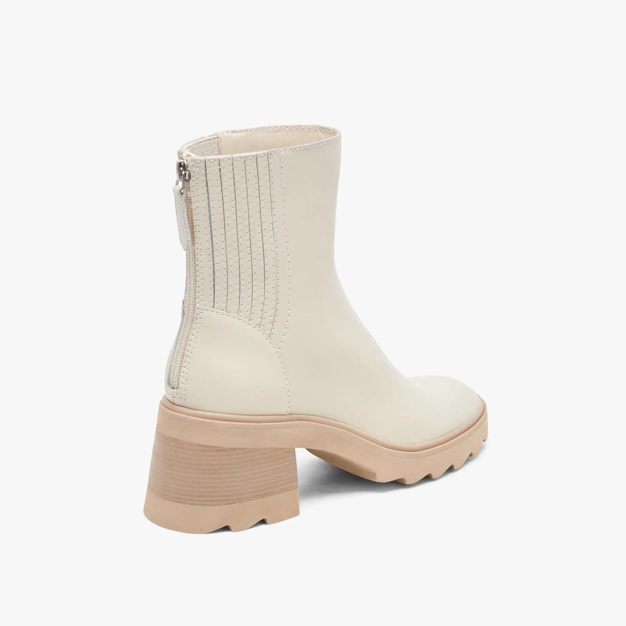 MARTEY H2O WIDE BOOTS IVORY LEATHER