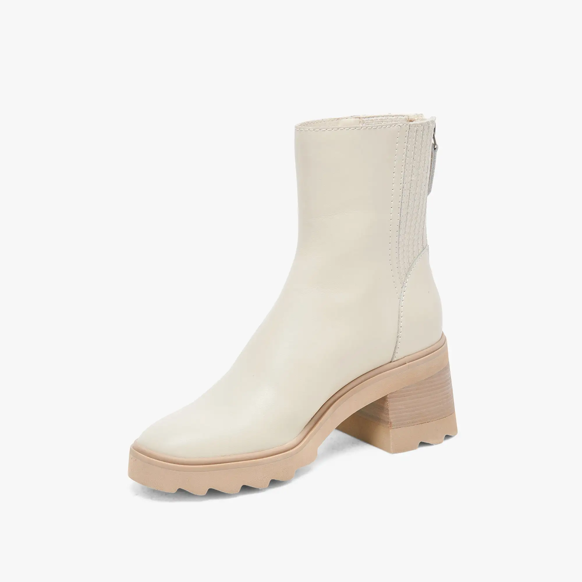 MARTEY H2O WIDE BOOTS IVORY LEATHER