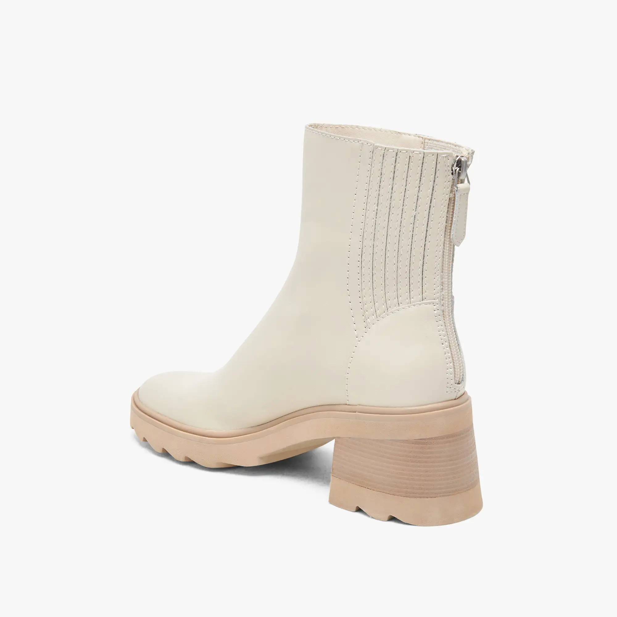 MARTEY H2O WIDE BOOTS IVORY LEATHER