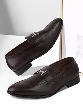 Men Brown Casual Slip-On Shoes