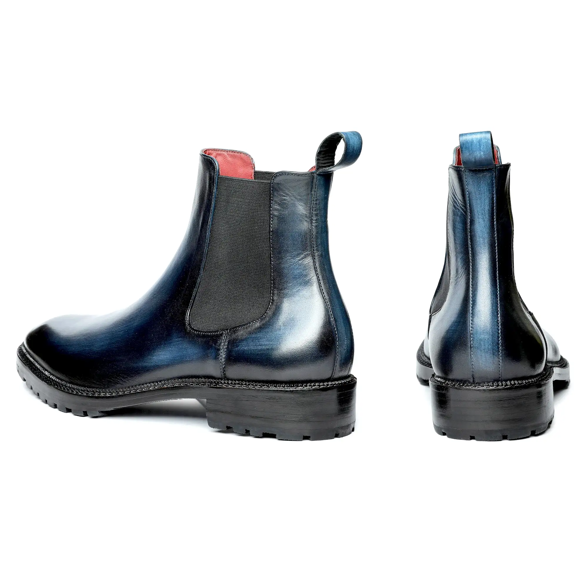 Mens Chelsea Boots- Navy