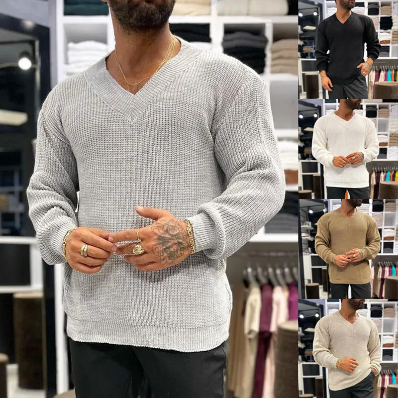 Men's Long-sleeved Sweater