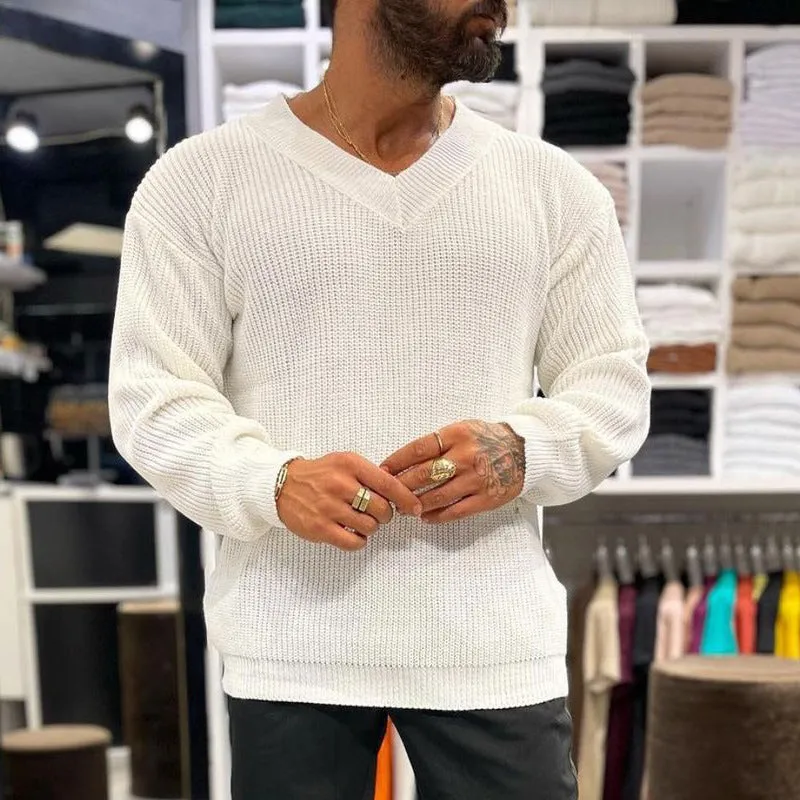 Men's Long-sleeved Sweater