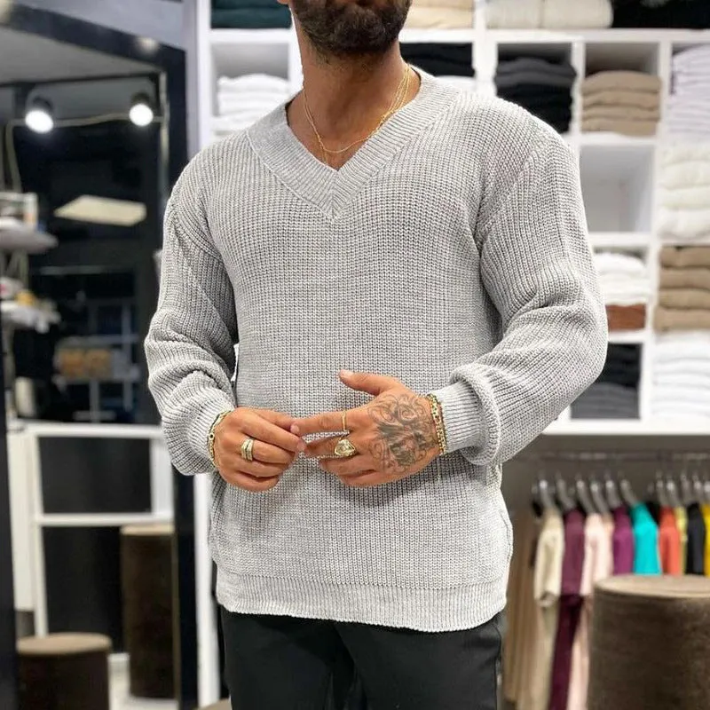 Men's Long-sleeved Sweater