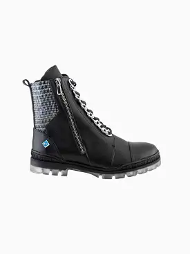 My Combat Recycled Vegan Leather Boots | Black