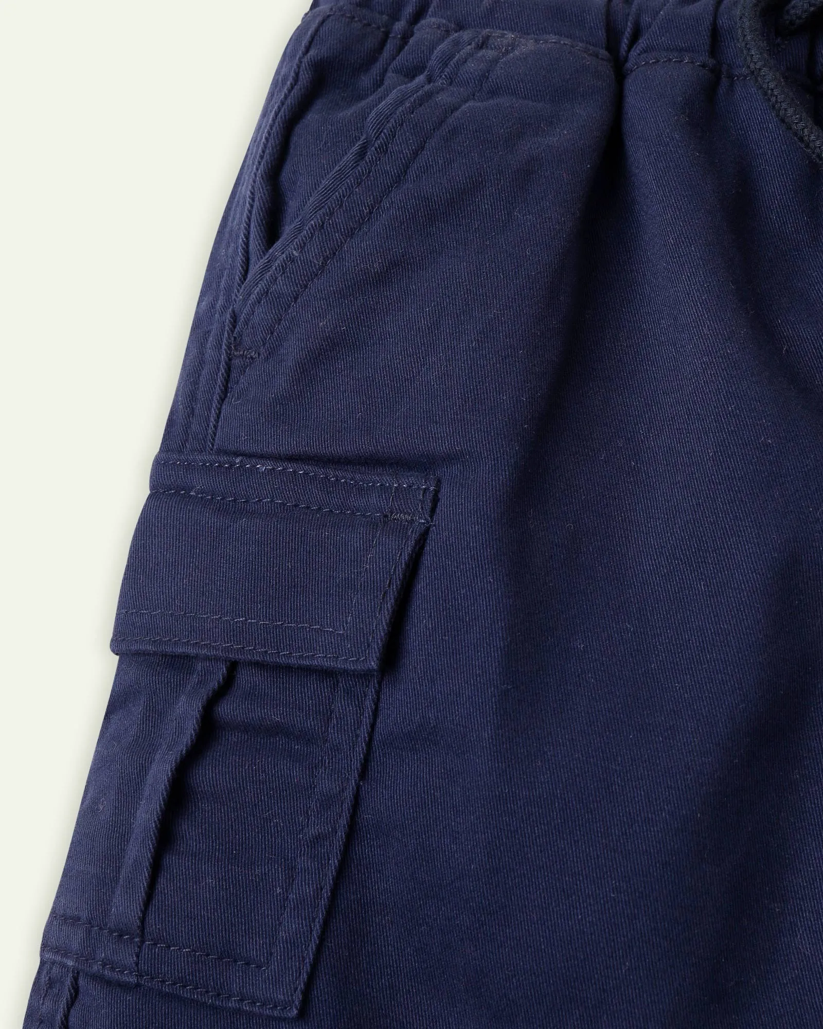 Navy Blue Cargo Shorts