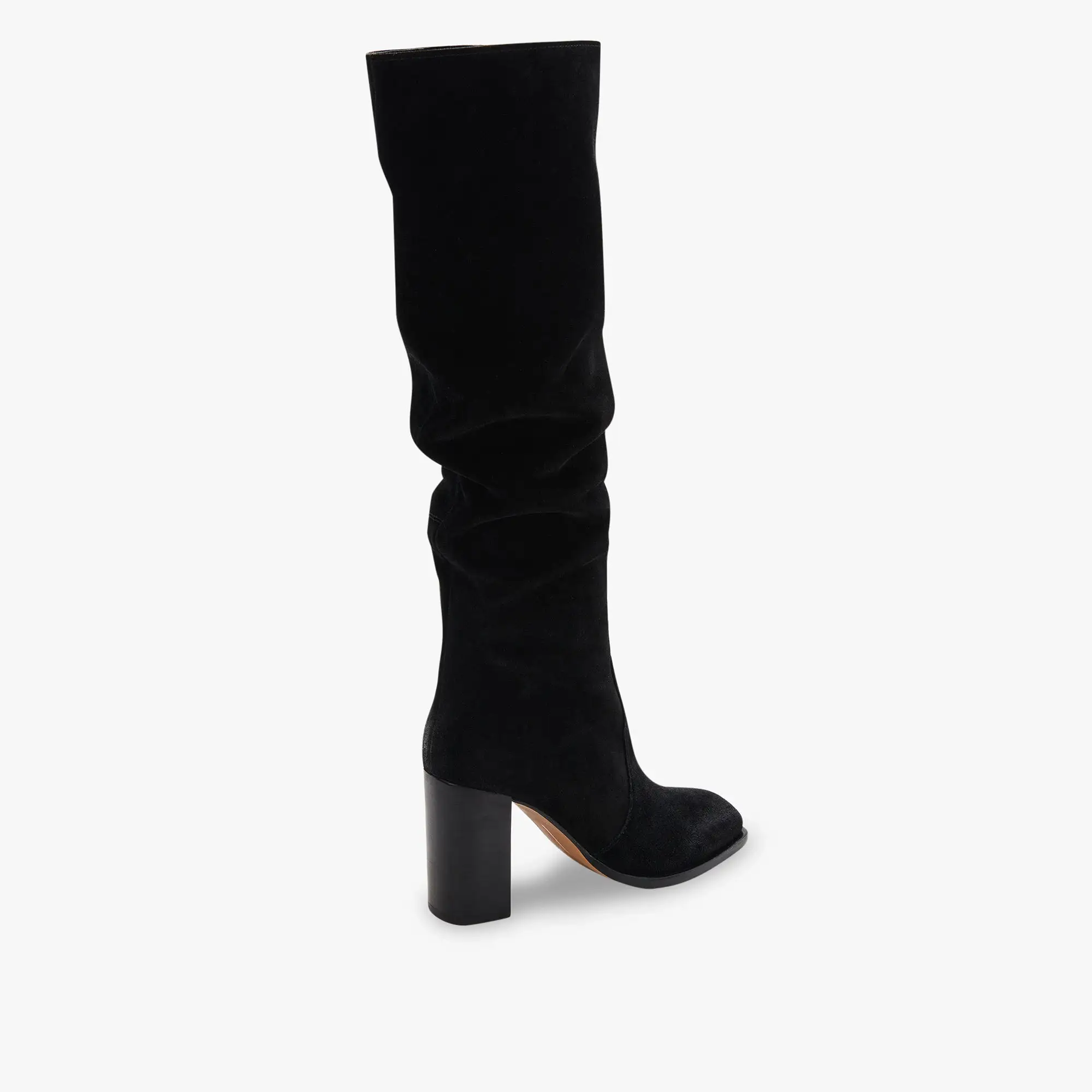 NEKITA BOOTS BLACK SUEDE re:vita