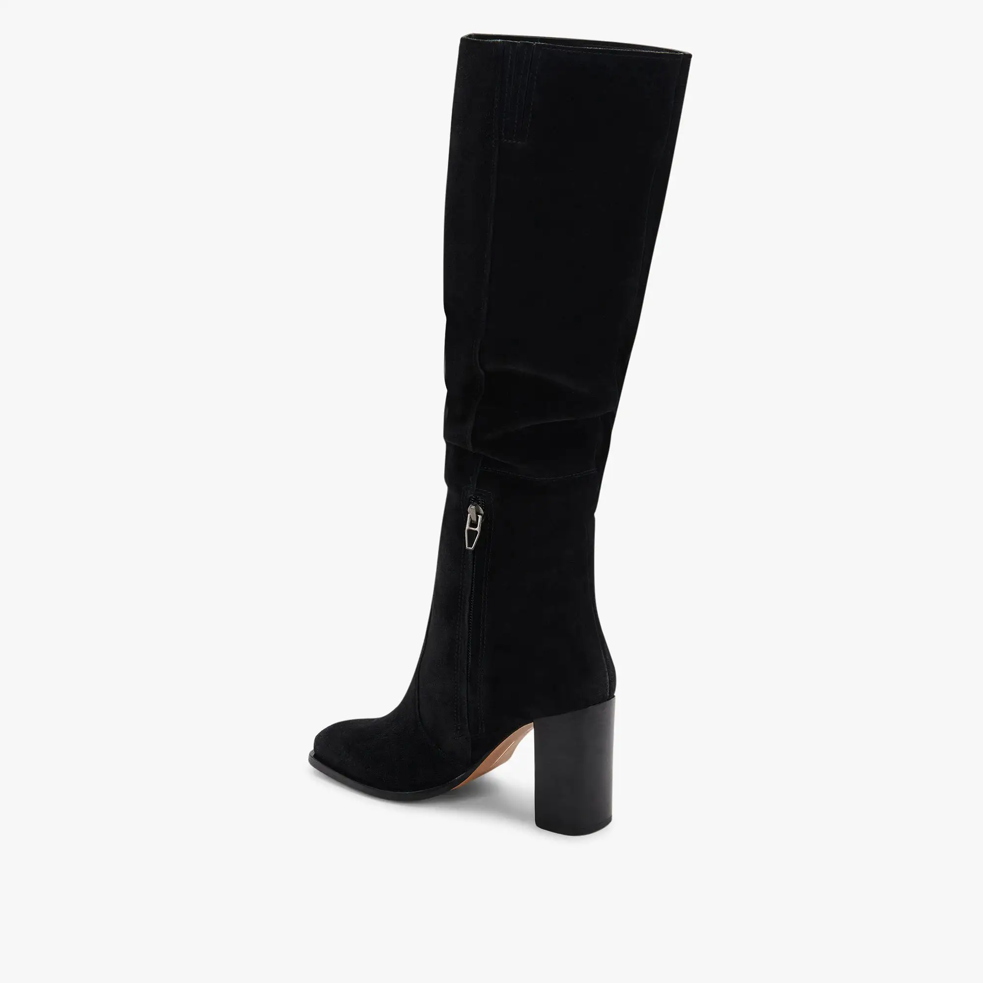 NEKITA BOOTS BLACK SUEDE re:vita