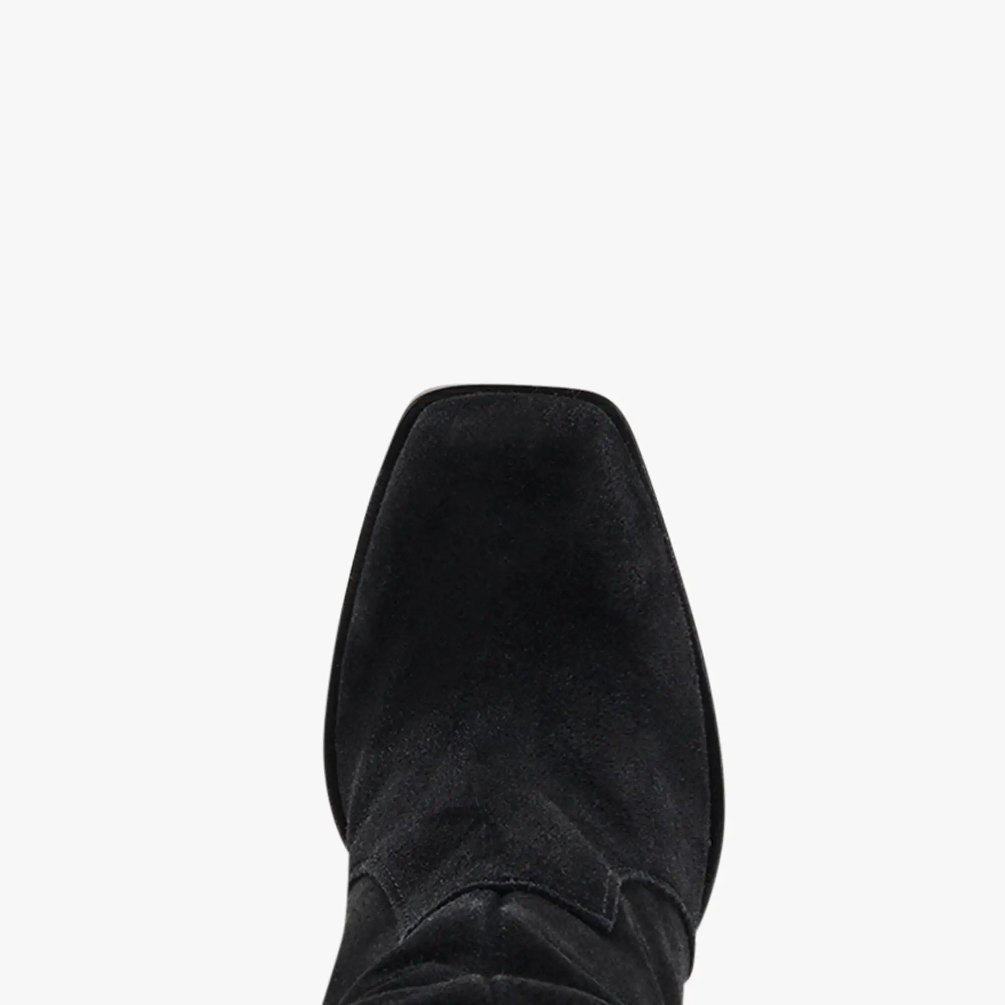 NEKITA BOOTS BLACK SUEDE re:vita