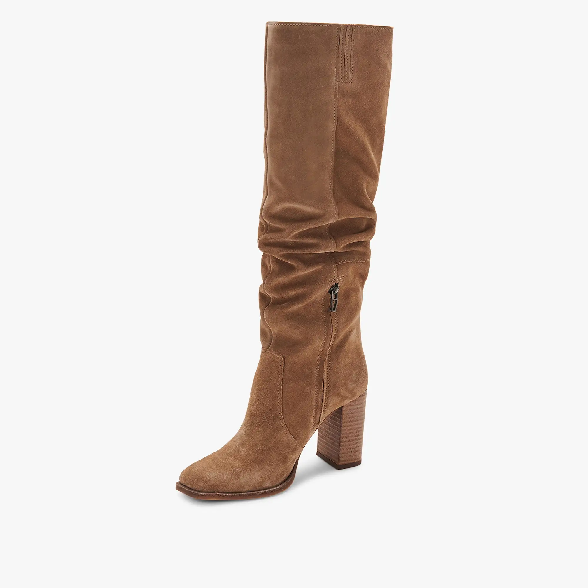 NEKITA BOOTS TRUFFLE SUEDE re:vita