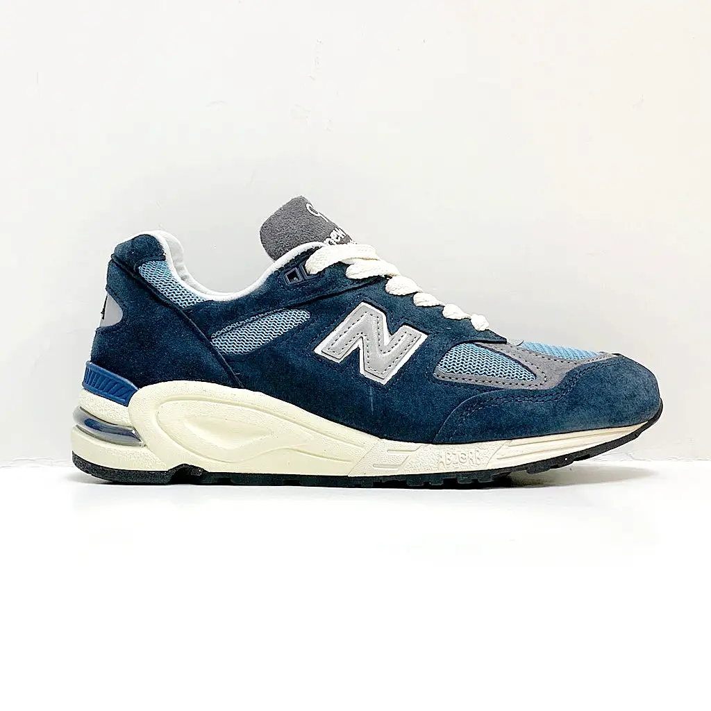 NEW BALANCE M990TB2 TEDDY SANTIS NAVY MEN MADE IN USA M990V2