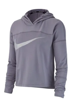 Nike Women Dry Fit Training Hoodie Grey