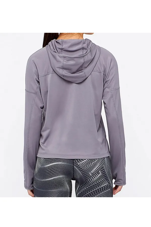 Nike Women Dry Fit Training Hoodie Grey