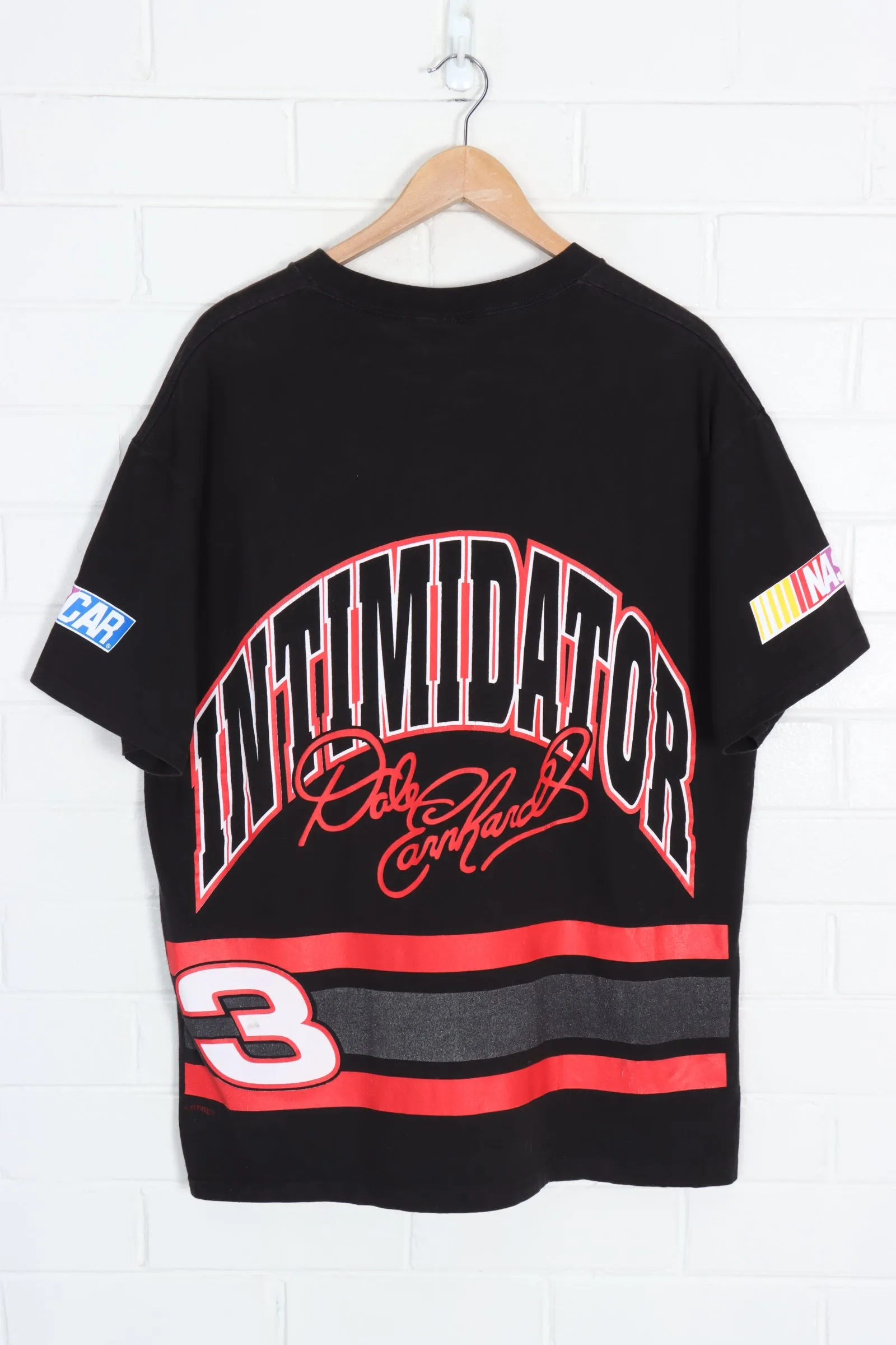 NUTMEG NASCAR 'Intimidator' Dale Earnhardt #3 All Over Tee (XL)