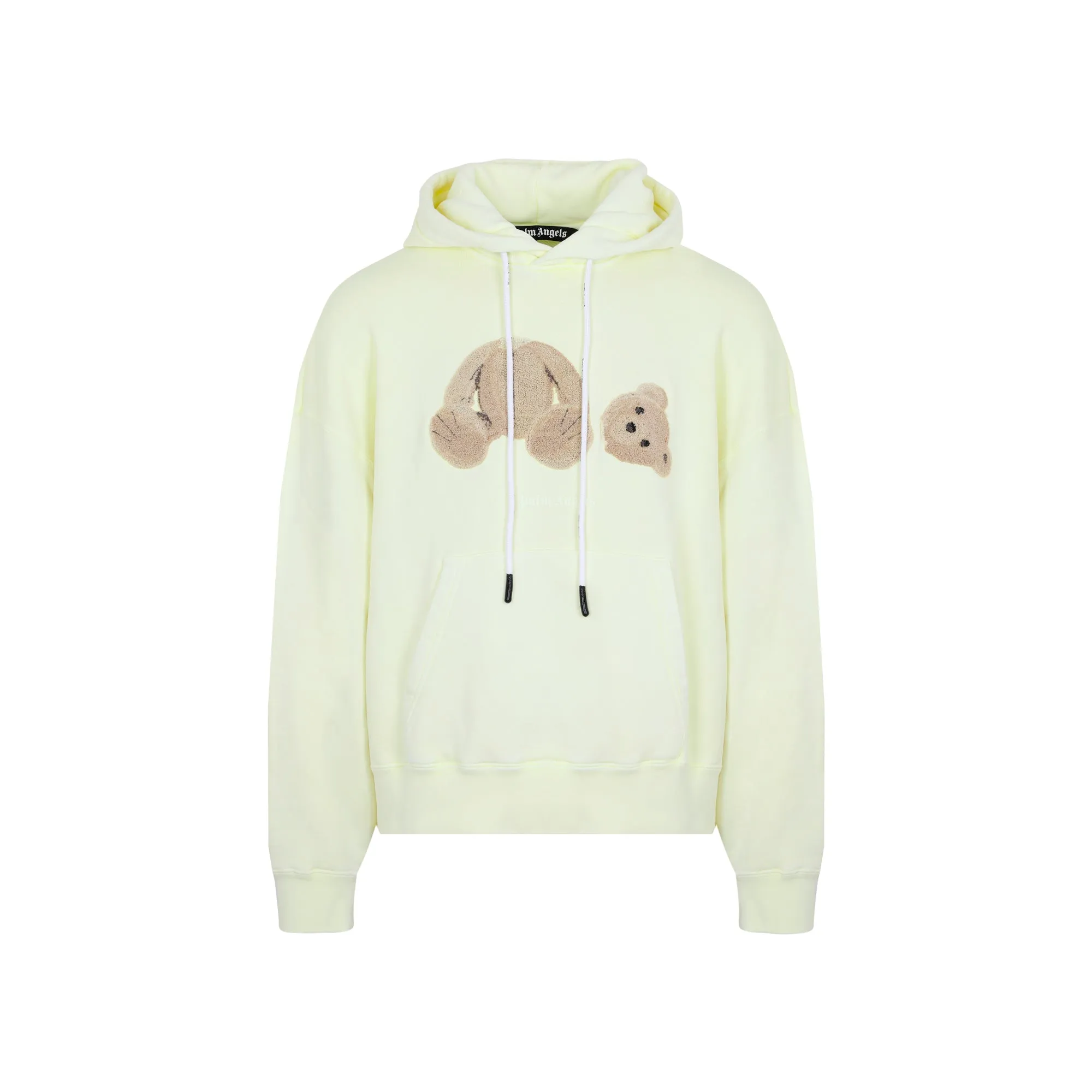 Palm Angels Teddy Bear Printed Drawstring Hoodie