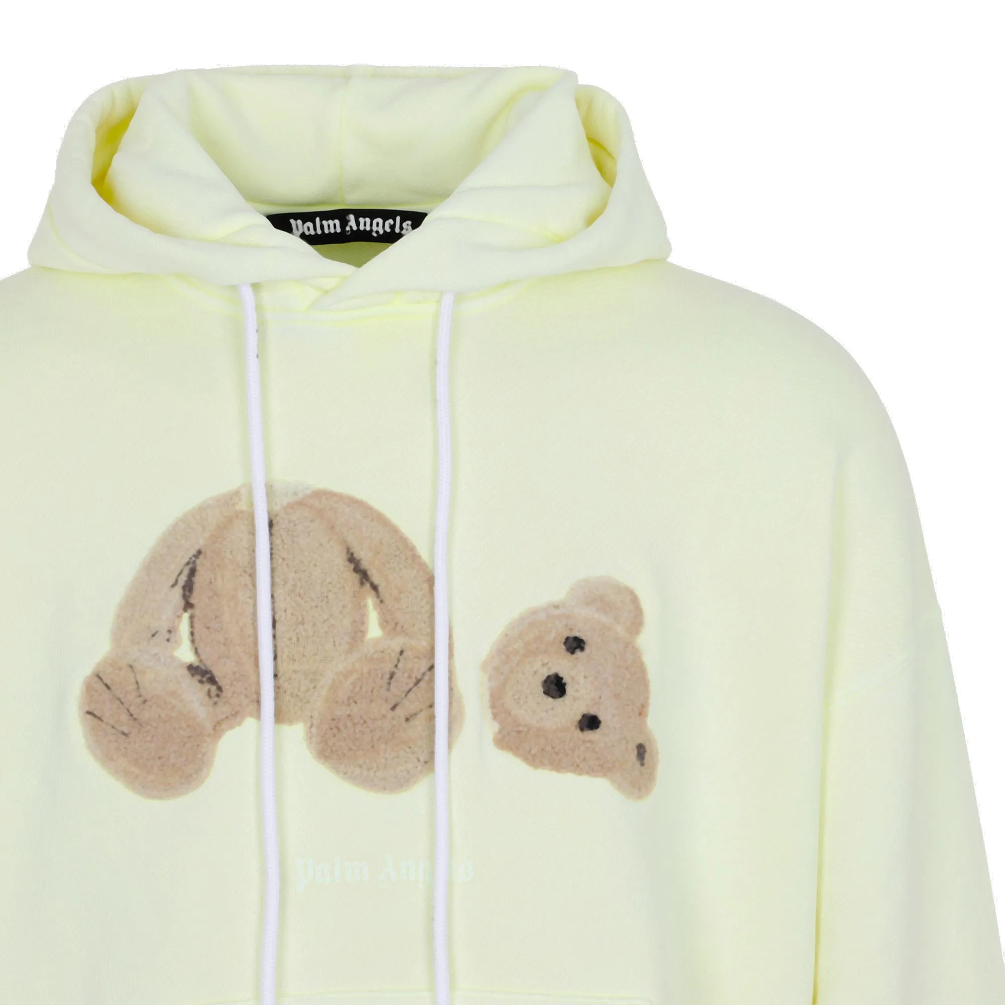 Palm Angels Teddy Bear Printed Drawstring Hoodie