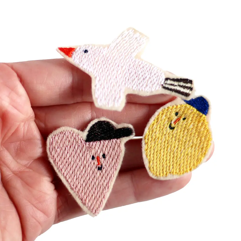 Patch Lemon, Heart and Bird I Halfbird