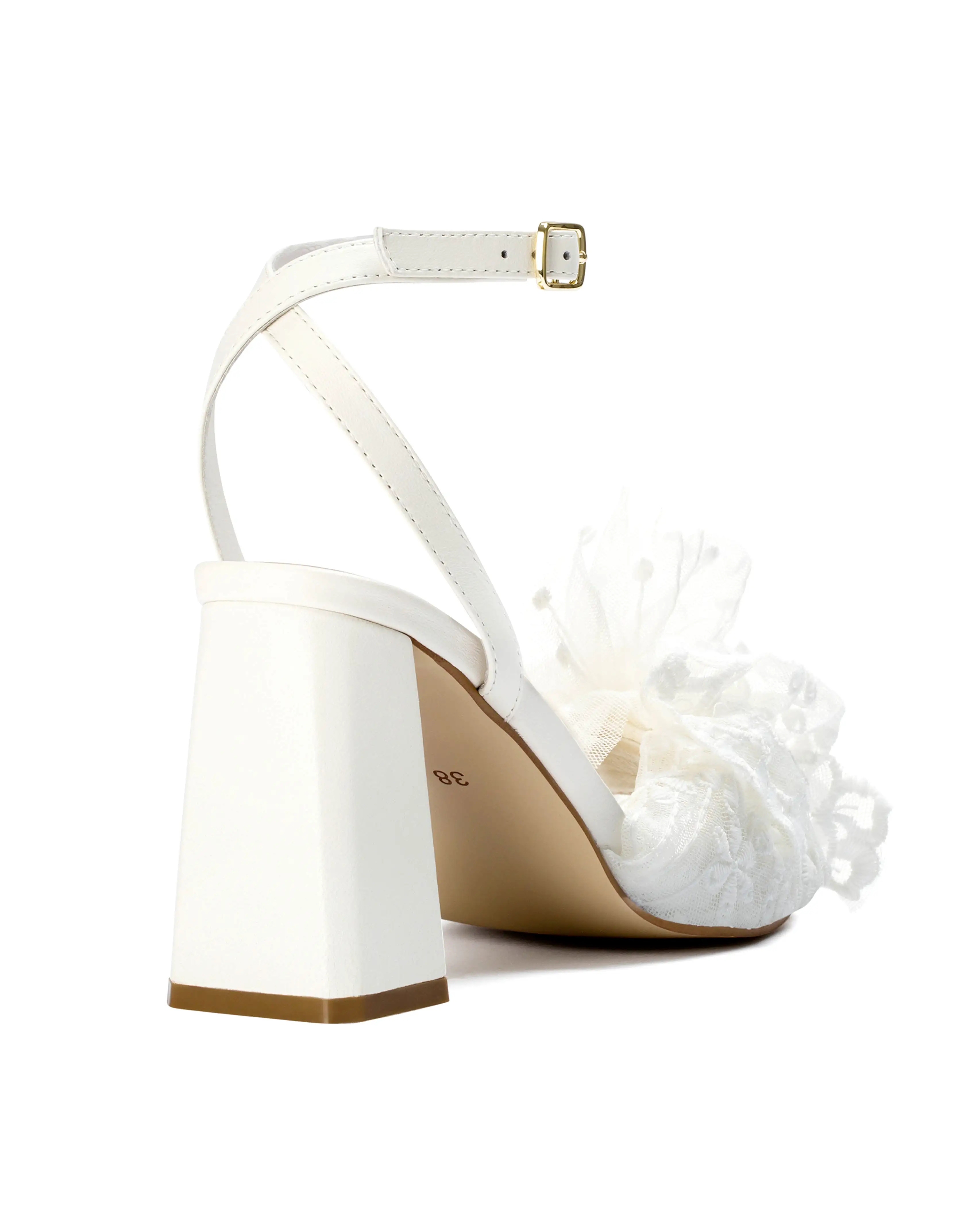 POETRY - LACE BOW BRIDAL SHOES - FINAL SALE!