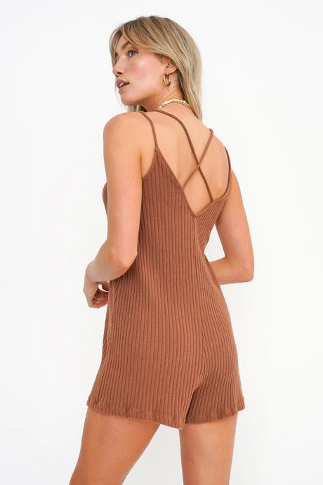 Project Social T Best Coast Rib Romper