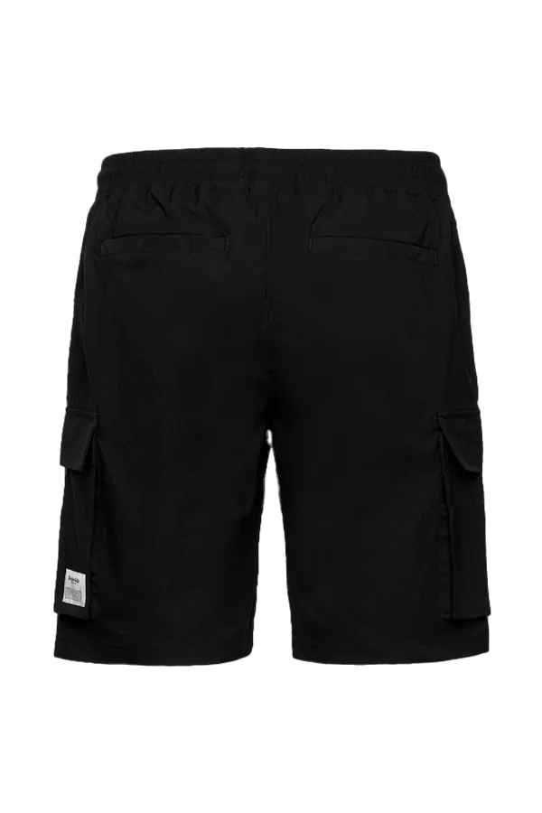 Resterds Cargo Shorts Lightweight Black