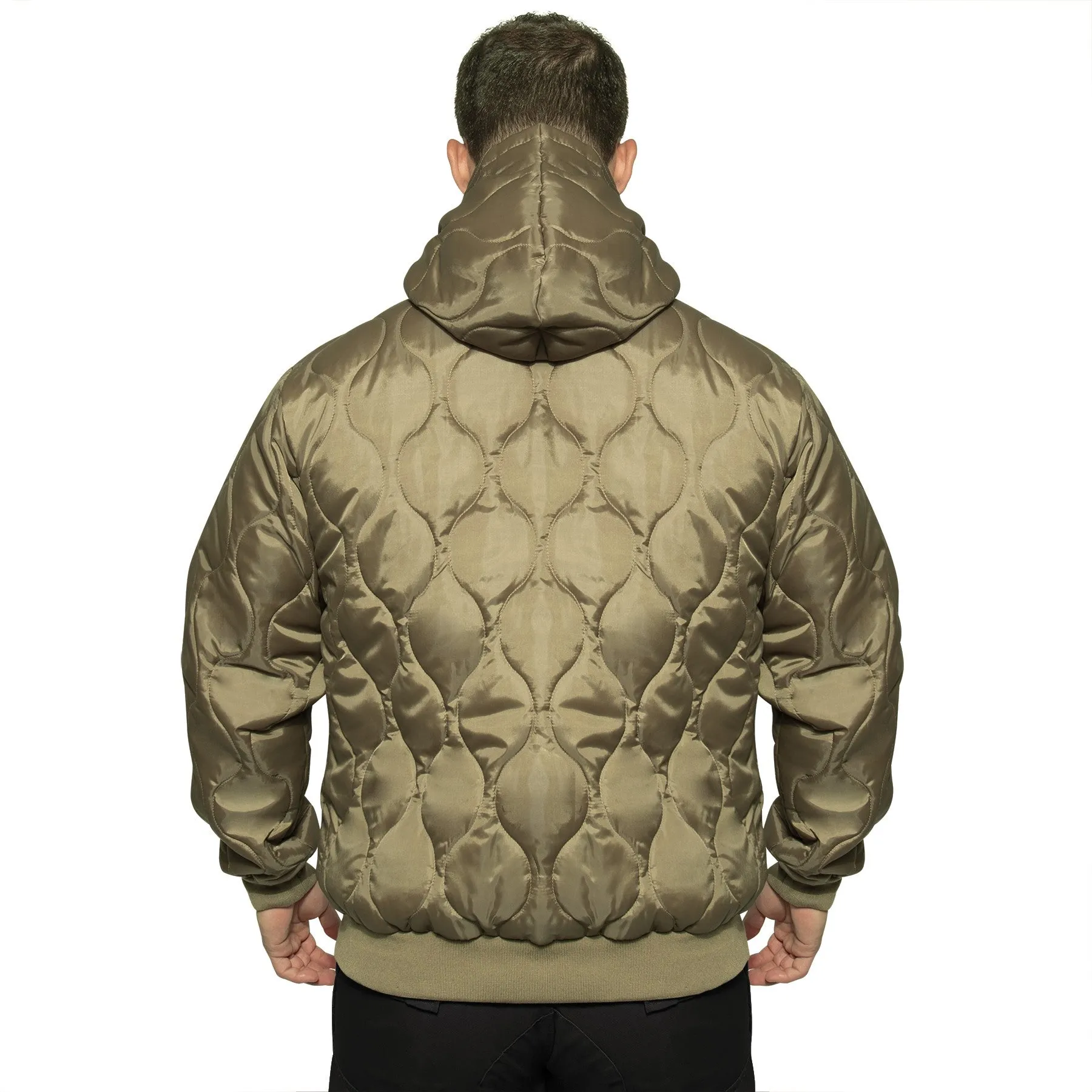 Rothco Mens Quilted Woobie Hoodie - Size 2XL