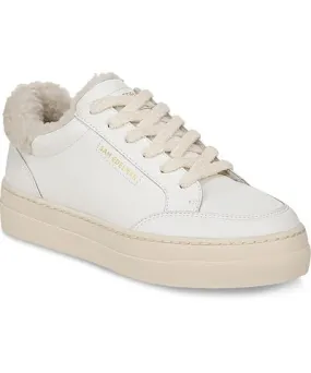 Sam Edelman Wess Cozy Womens Leather Lace-Up Casual And Fashion Sneakers