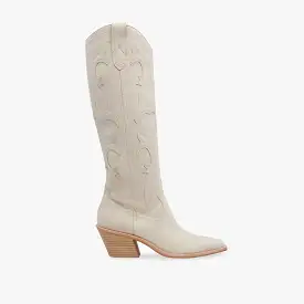 SAMARE BOOTS IVORY NUBUCK