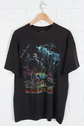 Santa Fe Aztec Colourful Cowboy Graphic Tee (XL)