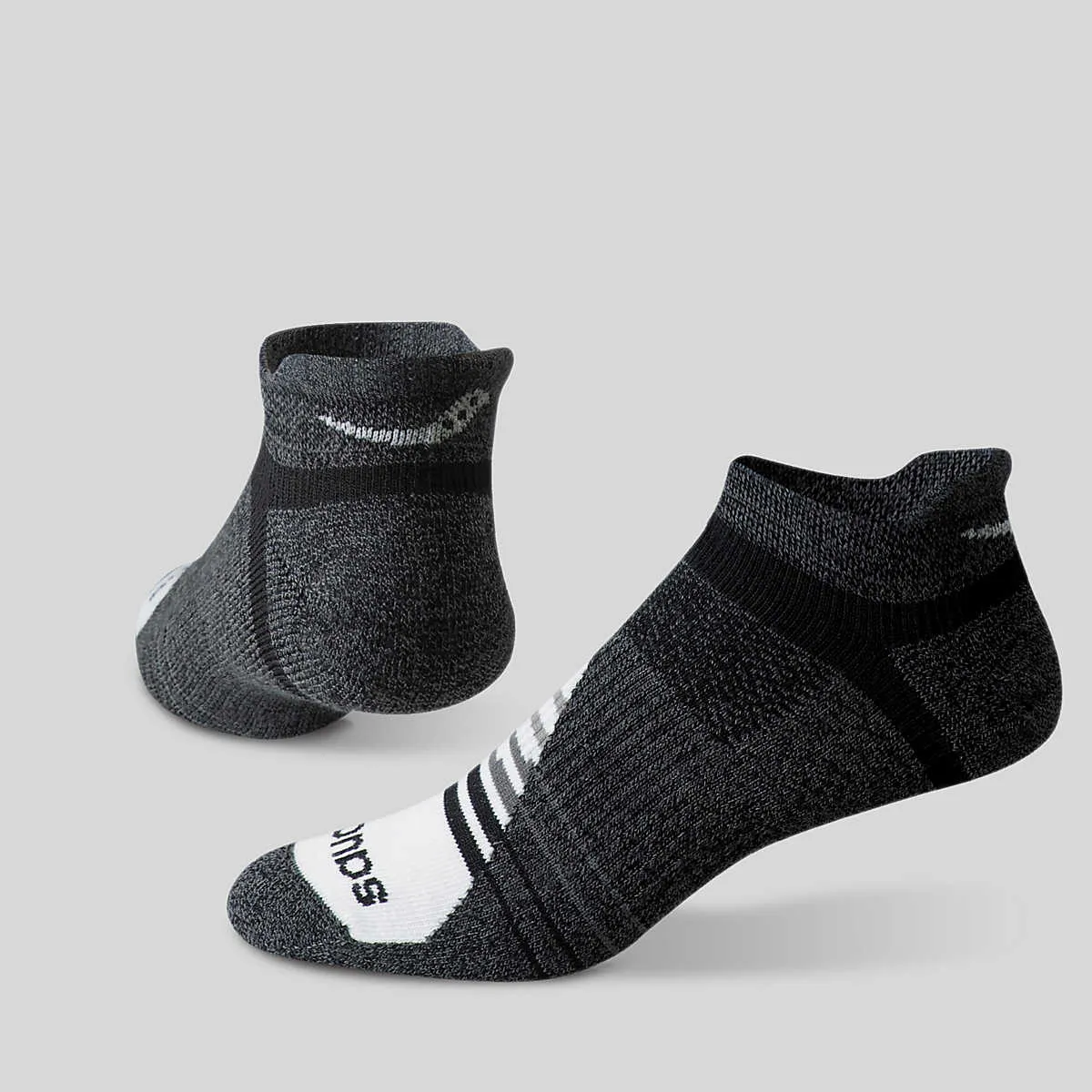 Saucony Inferno Merino Wool No Show Socks 3-Pack