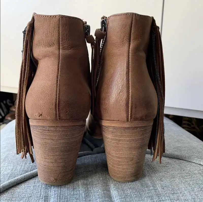 SEMA BOOTIES BROWN - re:vita