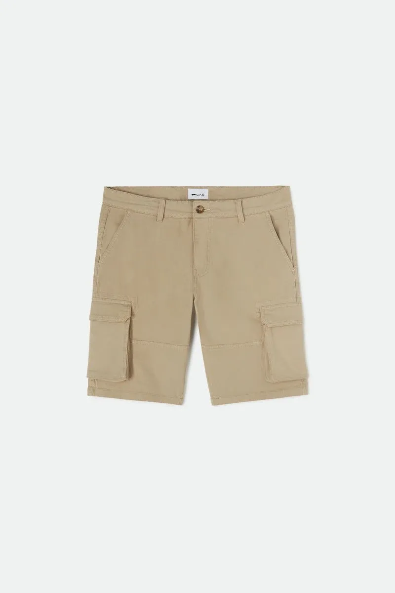 Shorts cargo uomo Beige