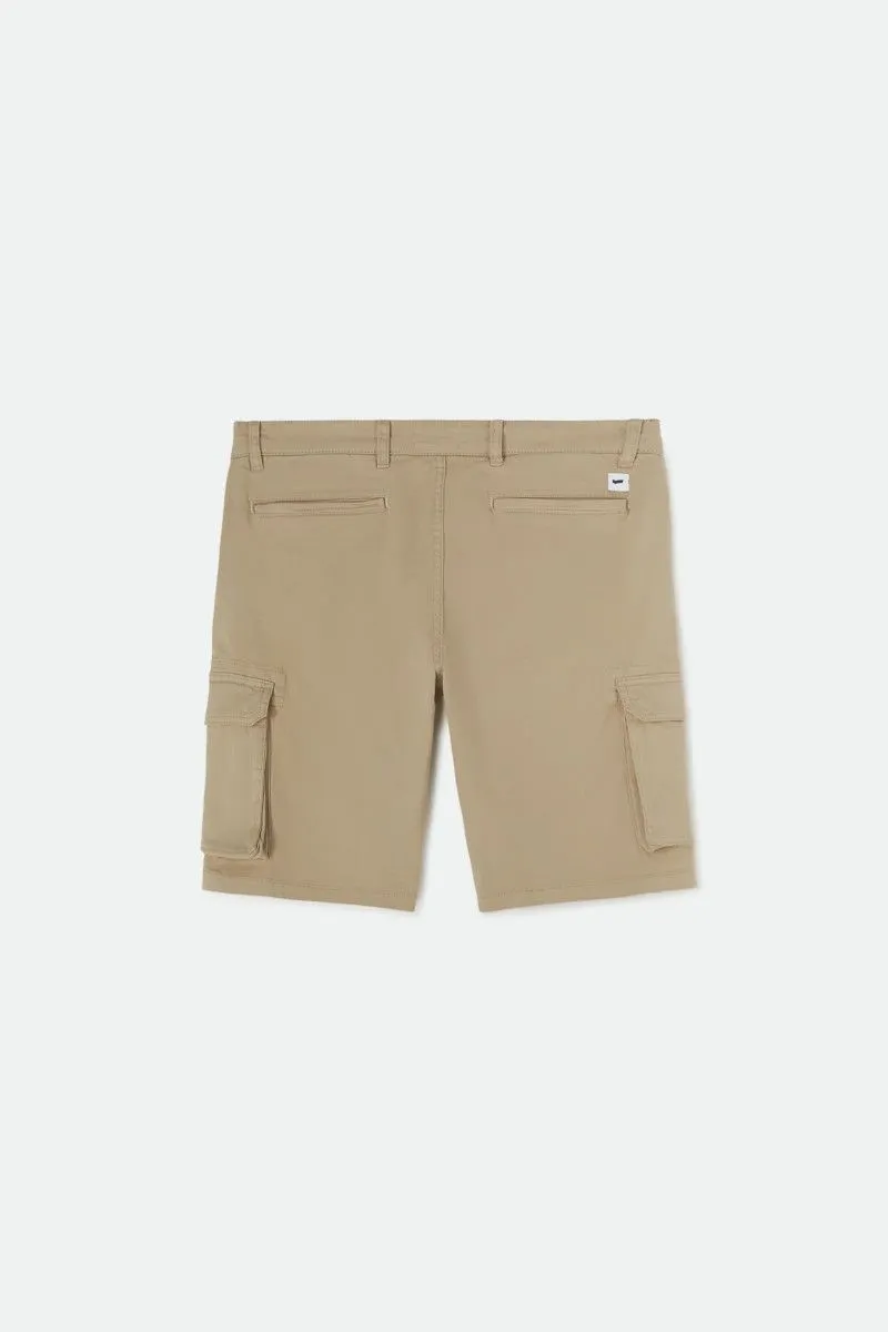 Shorts cargo uomo Beige