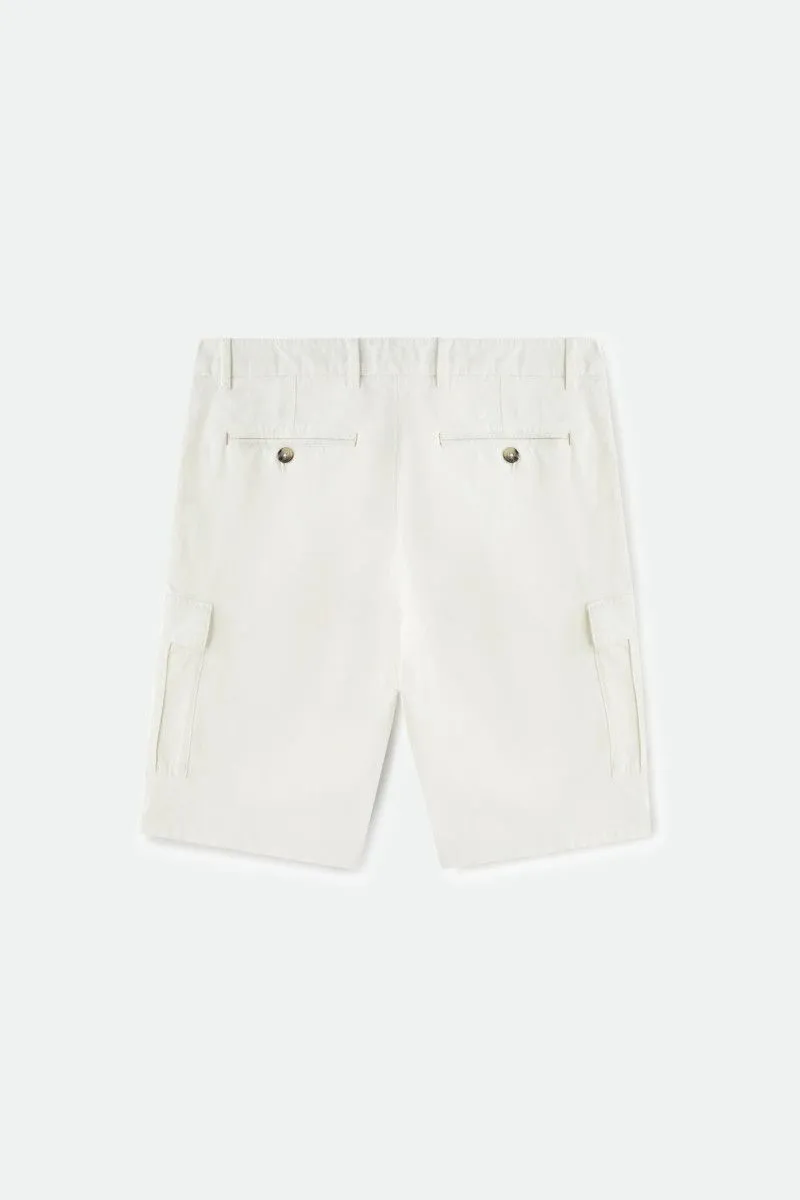 Shorts cargo uomo Bianco