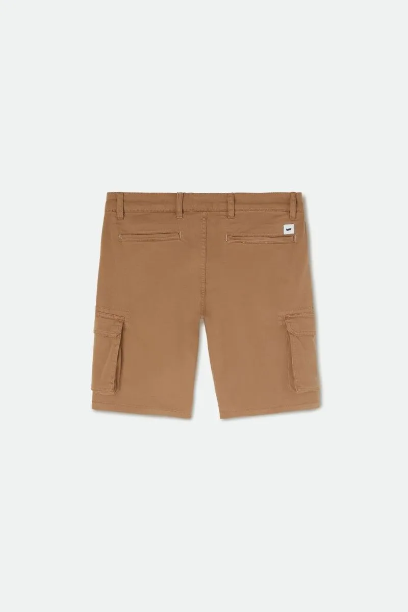 Shorts cargo uomo Biscotto