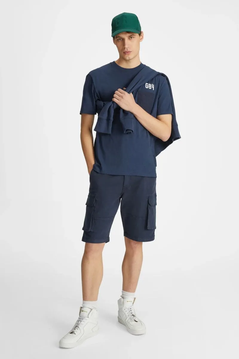 Shorts cargo uomo Blu