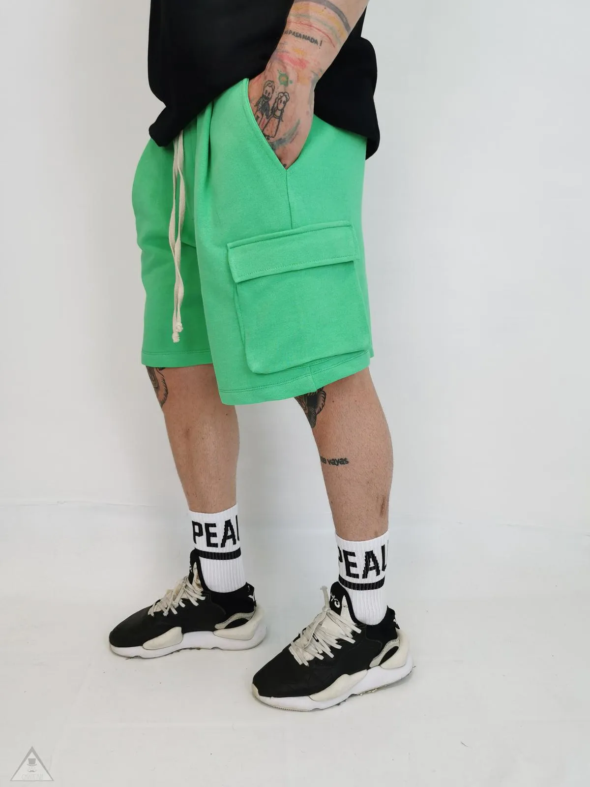 Shorts Cargo verde