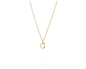 Small Cheval Bit Charm Necklace | Gold