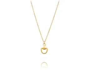 Small Churchill Downs Charm Necklace | Gold