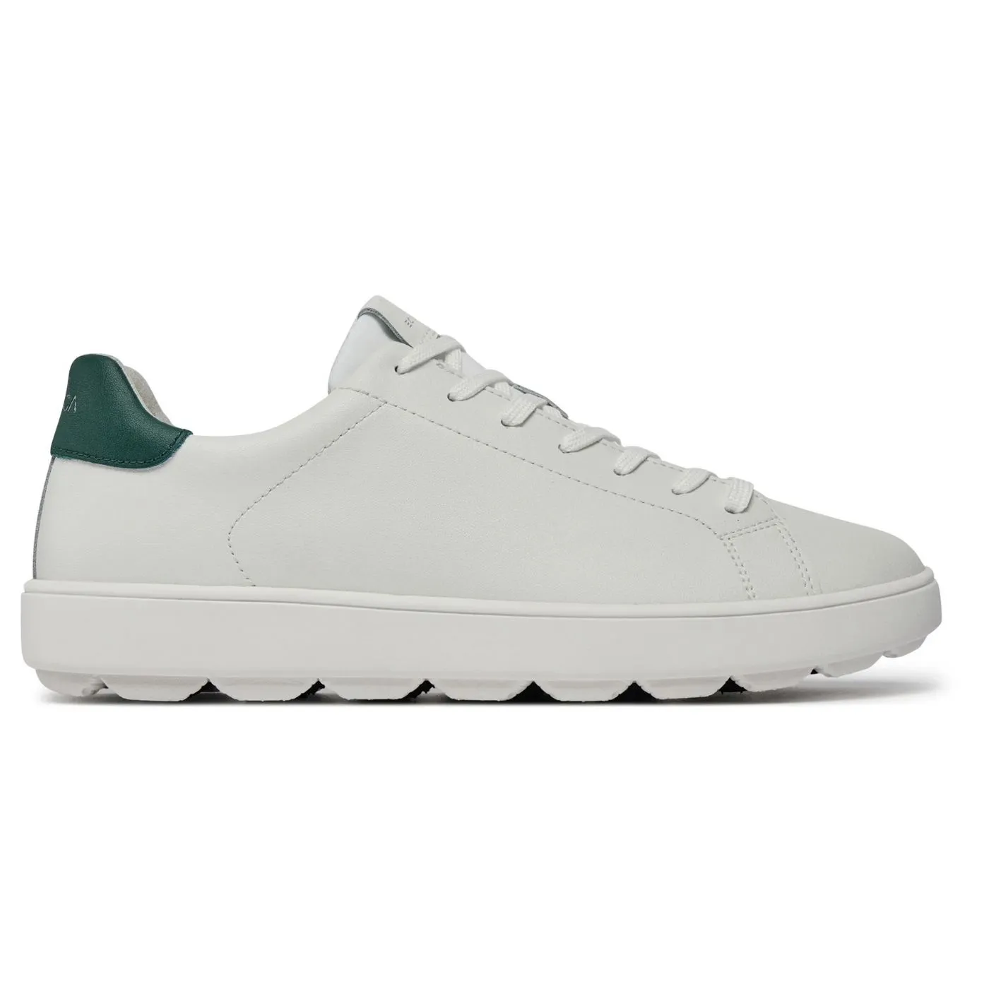 SNEAKERS  GEOX UOMO SPHERICA ECUB-1 BIANCO/VERDE U45GPA 0009B C1966