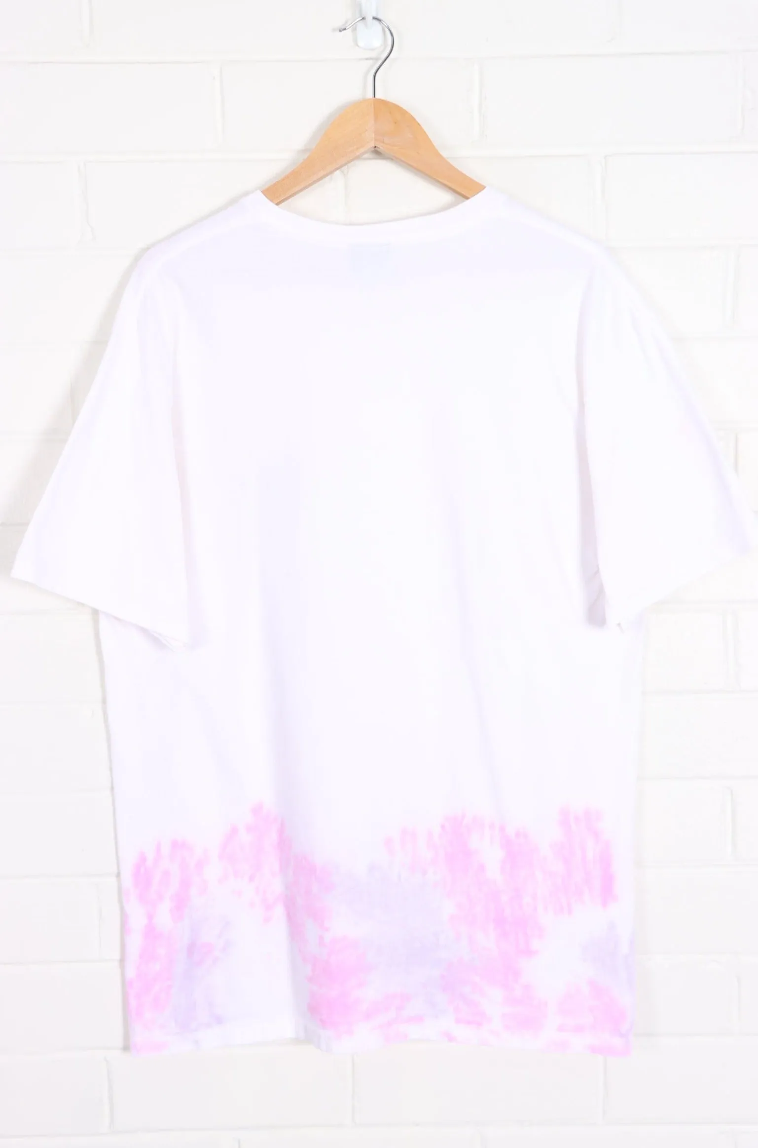 STUSSY Embroidered Logo Stamped T-Shirt (L)